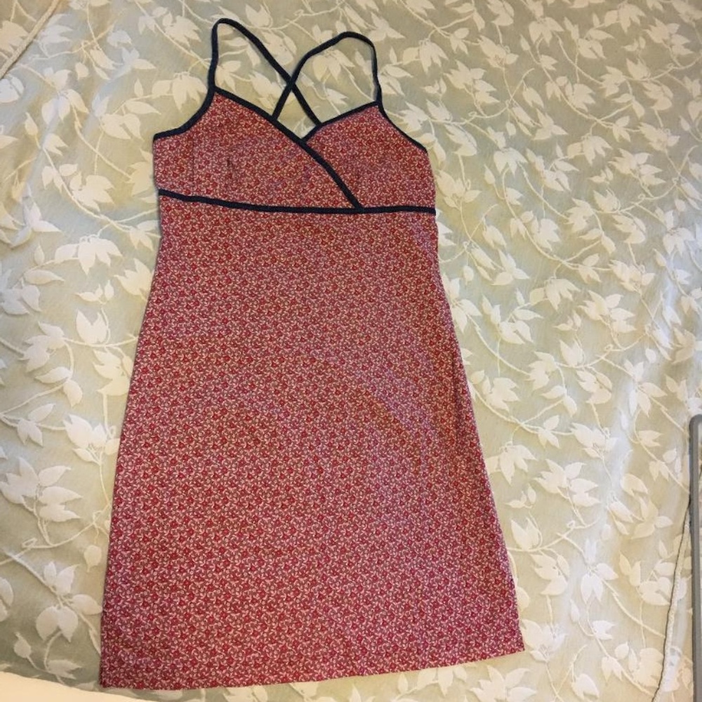 Faded Glory Dress with denim trim